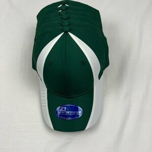 Performance baseball cap, set of 6,Velcro closure